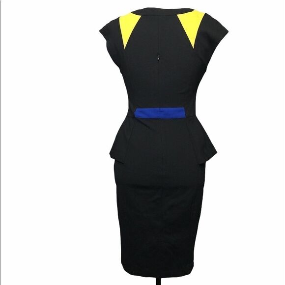 Anthropologie Yoana Baraschi Peplum Color Block - Picture 4 of 8